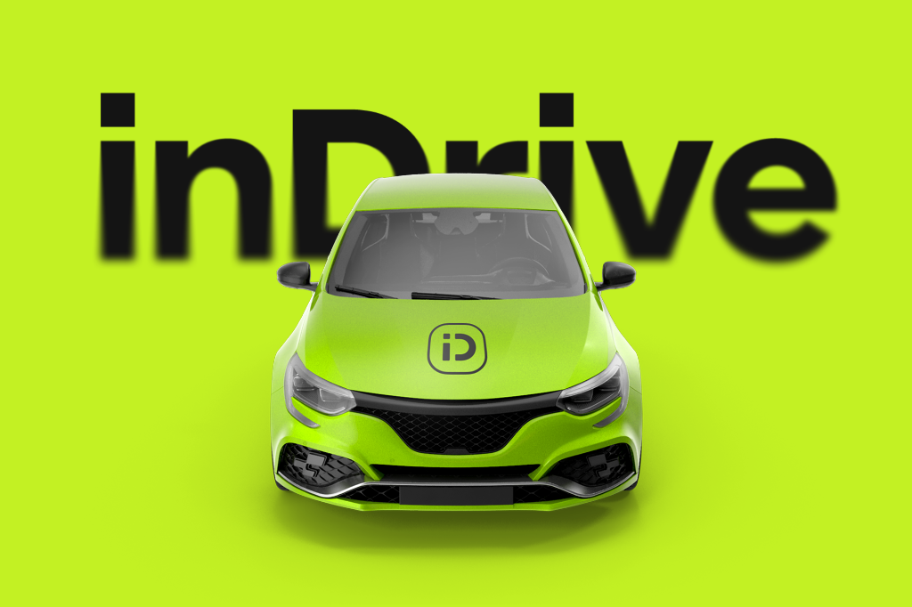 inDrive car front